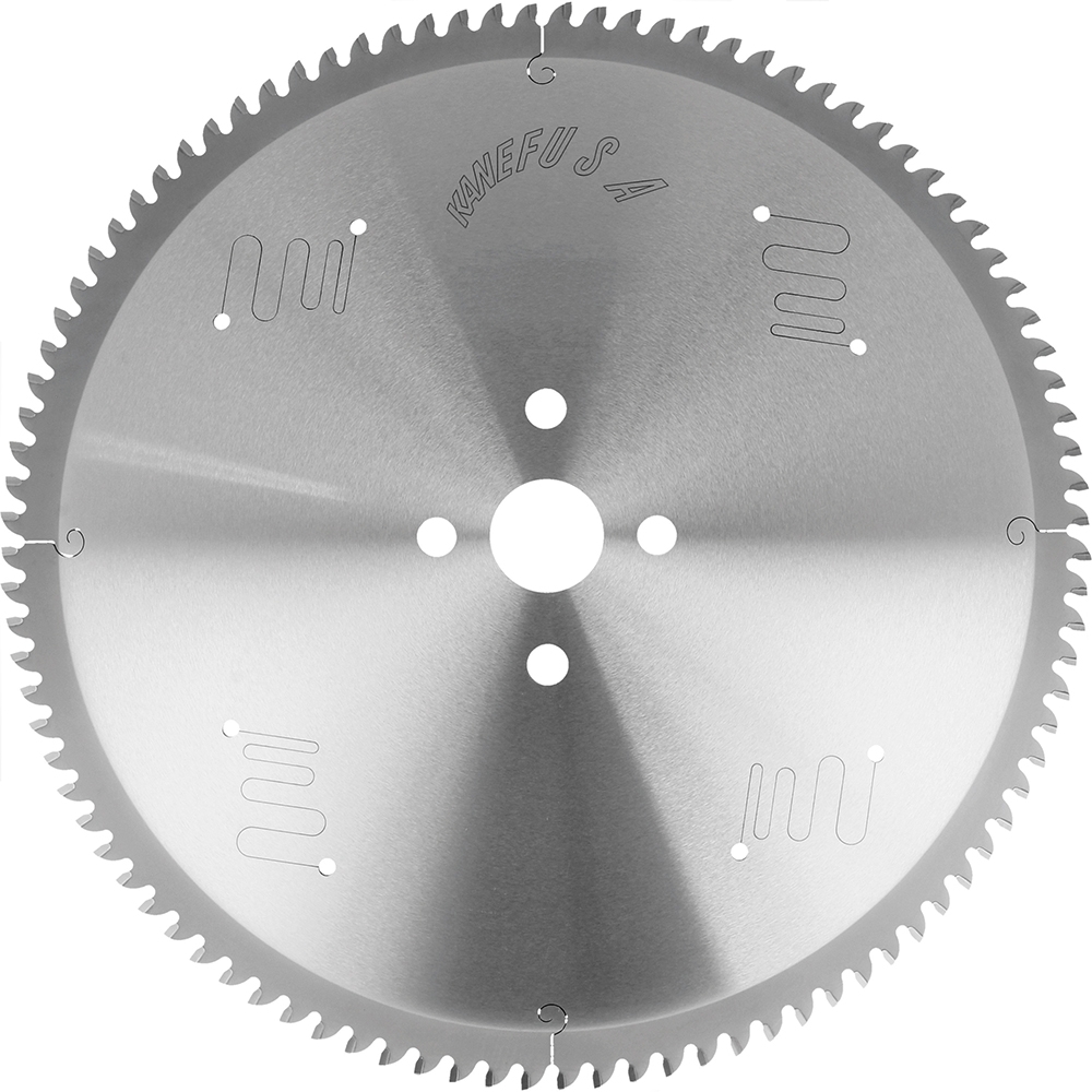 HW Alu-Kreissägeblatt KANEFUSA Sash Pro - negativ 350x3,0/2,4x30 mm - Z =108 TF neg.